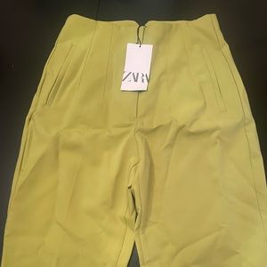 Zara high waisted trouser pants